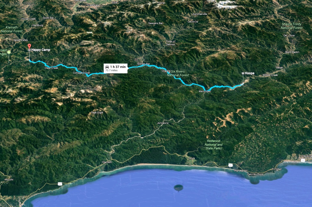 All Around Hwy 96: Hoopa Tribal Museum, Weitchpec, Happy Camp